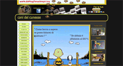 Desktop Screenshot of diamogliunazampa.org